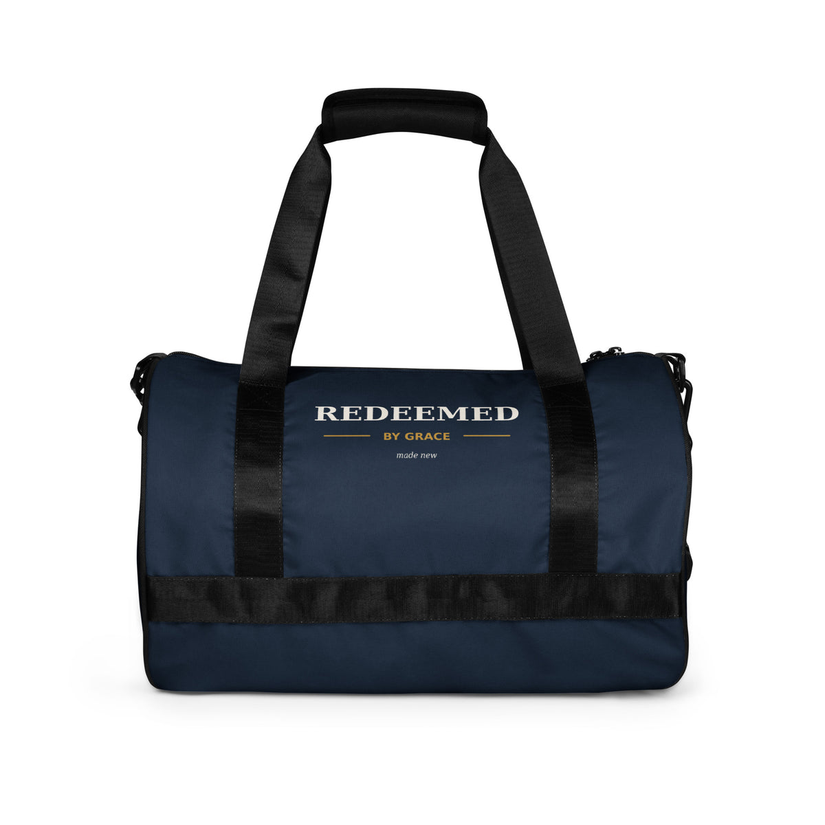 Redeemed Gym Bag – All-Over Print Gym Bag, back view