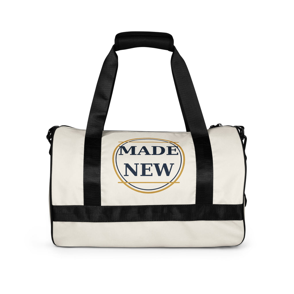 Made New Gym Bag – All-Over Print Gym Bag, back view
