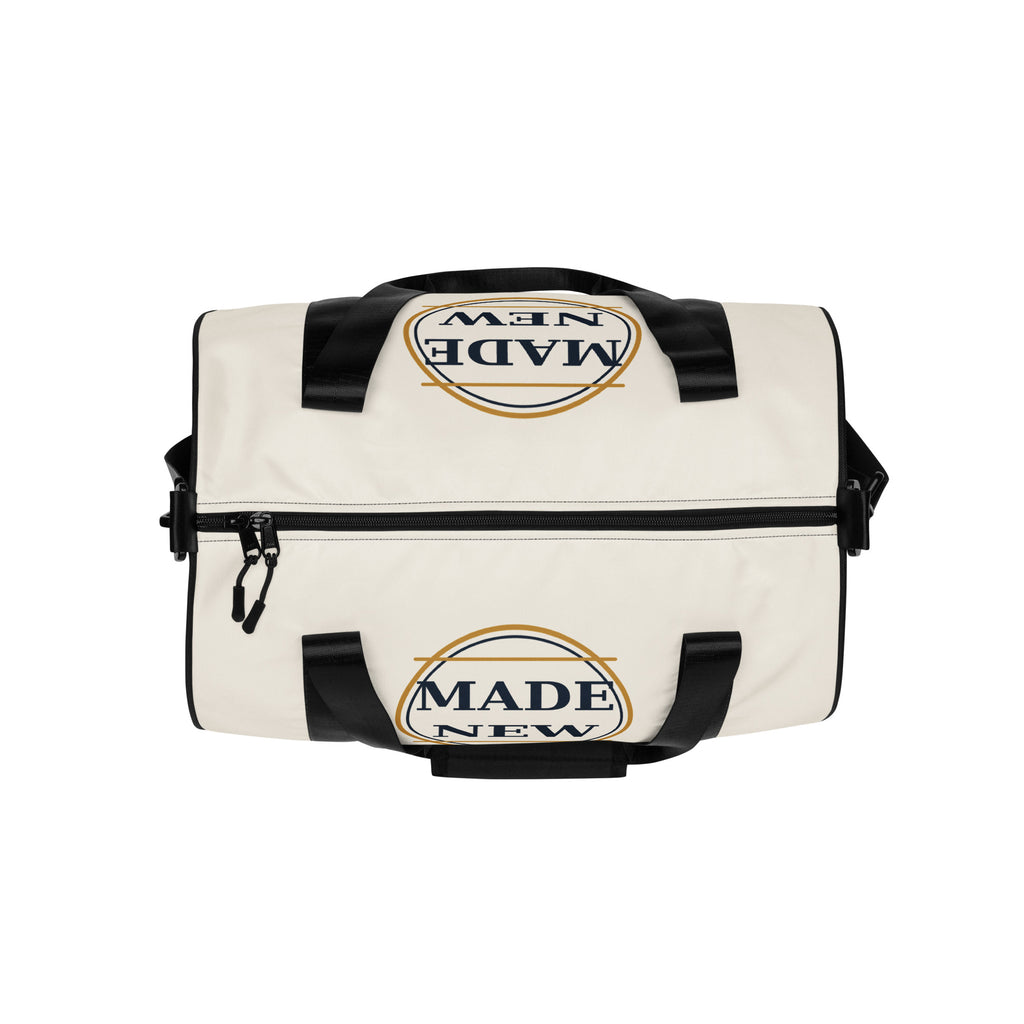 Made New Gym Bag – All-Over Print Gym Bag, top view