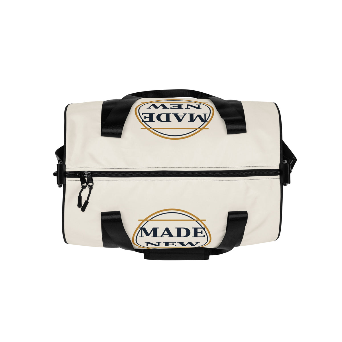 Made New Gym Bag – All-Over Print Gym Bag, top view