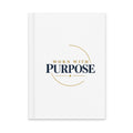 Purpose — Worn With Purpose Journal in White, Front