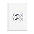 Grace — Grace Upon Grace Journal in White, Front