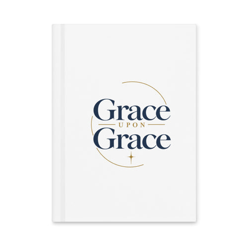 Grace — Grace Upon Grace Journal in White, Front