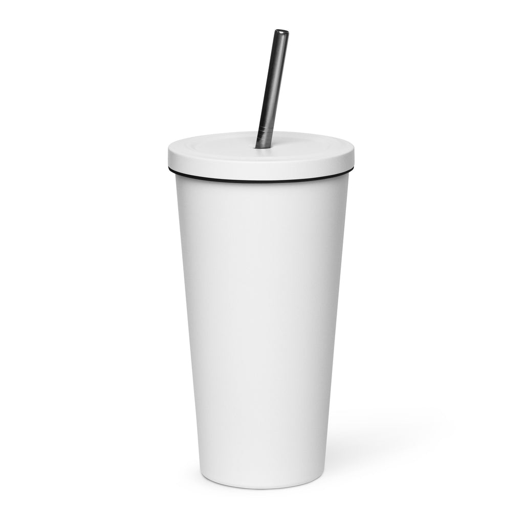 Redeemed — Made New Tumbler in White, 20 oz, Back