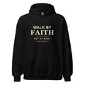Purpose — Walk by Faith Hoodie in Black, Front